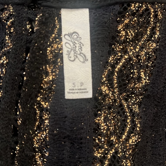 Free people gold lace mini - Picture 5 of 7